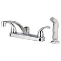 Homewerks HomePointe Kitchen Faucet with 2 Decorative Lever Handle - Chrome 242106